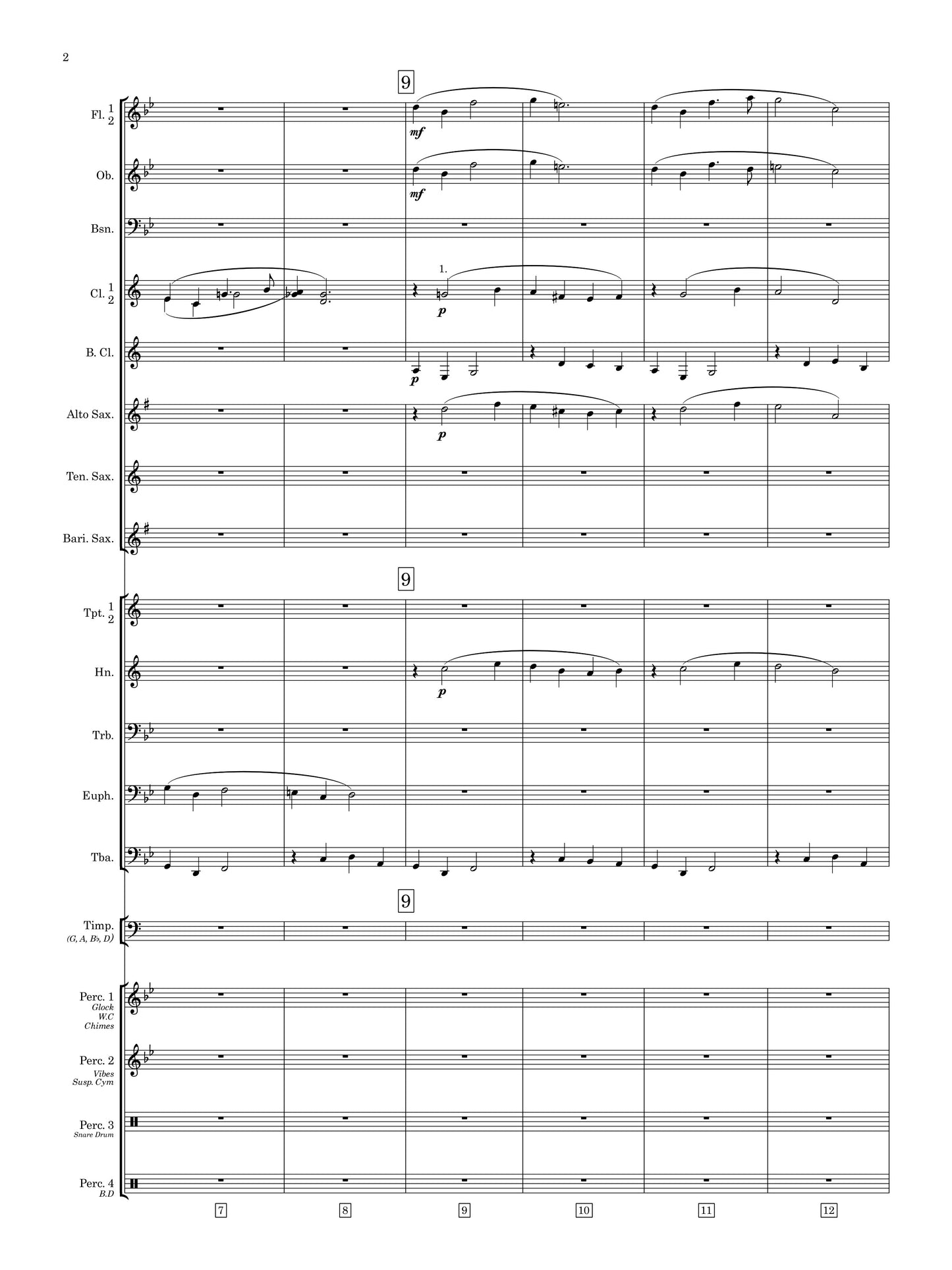 Ruby (2018) For Wind Ensemble (PDF Score)