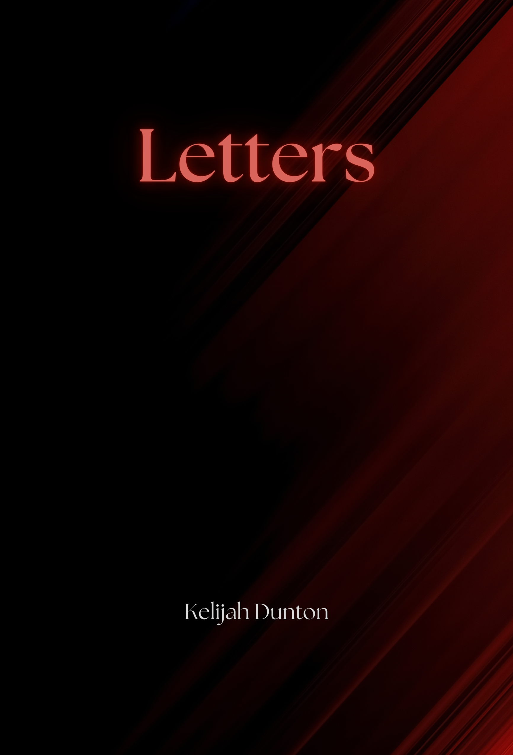 "Letters" - A Piece About Pain & Purpose